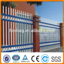 Uk type hot-dipped galvanized palisade fence